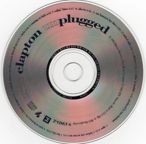 Eric Clapton Unplugged CD FREE SHIP - Foto 1 di 1