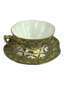 Probably Antique Japanese Porcelain Tea Cup And Saucer - Picture 1 of 10