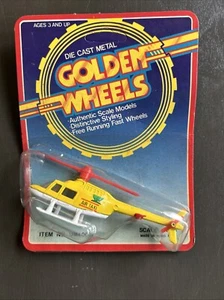 VINTAGE GOLDEN WHEELS DIECAST AIR TAXI HELICOPTER HONG KONG 1:60 - Picture 1 of 10