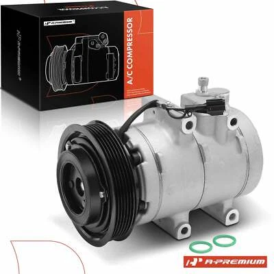 New A/C Compressor w/ Clutch for Hyundai Santa Fe 03-06 XG350 XG300 Kia Amanti - Image 1 of 4