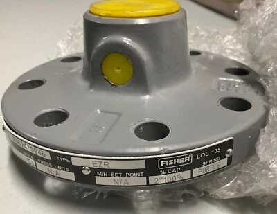 FISHER Type EZR Flange 2" Flange, Diaph: 17E97 Style: 130 Purple - Flange Only - Imagen 1 de 4