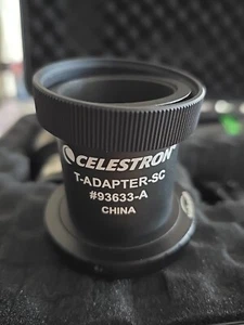 Celestron T-Adapter für C5, 6, 8,9.25, 11, 14 Omegon Kamera-Adapter T2 Canon EOS - Bild 1 von 3