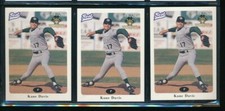lot (3) 1996 Best #7 Kane Davis Lynchburg HillCats (BM74) SWSW6