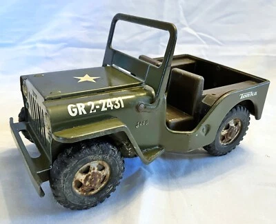 De colección 1963 Tonka Toys/Jeep militar Universal Staff Jeep Foto 1 de 4
