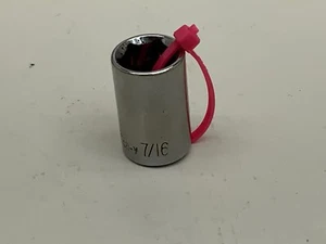 Crescent 1/4 Drive 7/16in. 6pt Socket, CR-V - Pink Tag - Picture 1 of 6