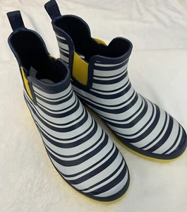Botines de lluvia Gardenline Rubber Muck Garden para mujer azul a rayas talla 8 - Imagen 1 de 6