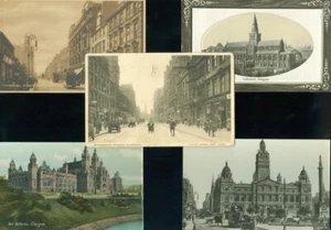 10 POSTCARDS - GLASGOW, SCOTLAND - Picture 1 of 2