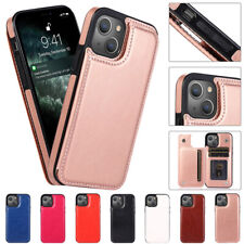 Case For iPhone 13 12 Pro Max 11 XS XR 8 7 Flip Leather Wallet Stand Card Cover