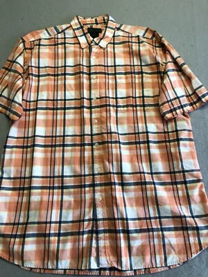 Camisa con botones Scandia Woods para hombre extra grande 100 % algodón colorida a cuadros Foto 1 de 4