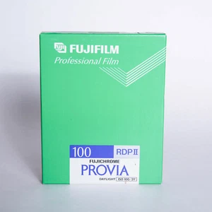Fuji PROVIA 100º ISO 4x5 film 10 sheets - unopened - free shipping