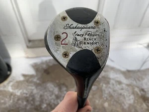 Shakespeare Gary Player Black Knight #2 Wood Golf Club Good Useable Condition - Picture 1 of 6