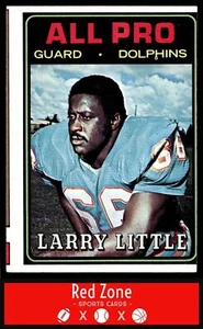1974 Topps - #123 Larry Little EX+ - Picture 1 of 2