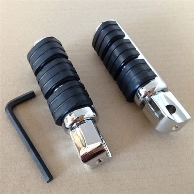 Pie de palanca cromada HTTMT para Kawasaki Vulcan 1500 trasera 2002-2008 Foto 1 de 4