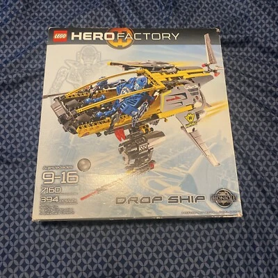 LEGO HERO Factory: Drop Ship (7160) Retired 99% Complete (See Description) - Image 1 of 4