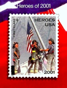 World Trade Center Vintage 9/11 Heroes 2001 Stamp Set WTC 1st Issue 20 Sheet COA - Picture 1 of 6