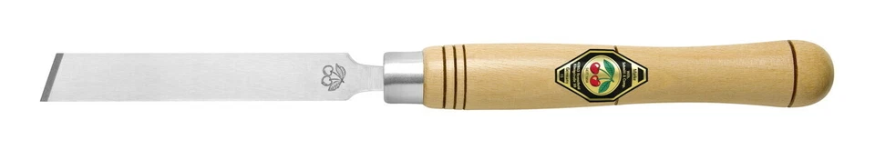 Kirschen Drechslerbeitel 16 mm Flachmeißel mit langem Weißbuchenheft... 1609/016 - Bild 1 von 1