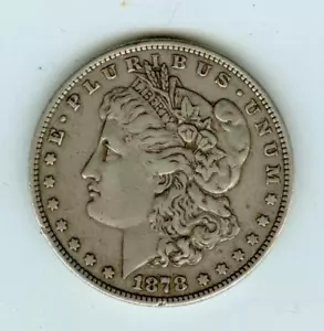 1878 8TF VAM 14-5 "Spiked A" Hot 50 Morgan Dollar Fey collezione - Foto 1 di 2