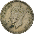 956111 Moneda Hong Kong George Vi 50 Cents 1951 Bc And  Cobre   Niquel Km 
