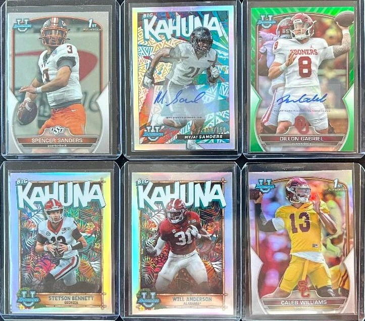 2022 Bowman University Chrome - BIG KAHUNA & REFRACTORS - Pick From List - Image 1 of 1