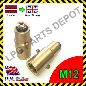 M12 LPG Adapter LETTLAND auf UK GB Gas LPG Adapter UK Autogas - Bild 1 von 1