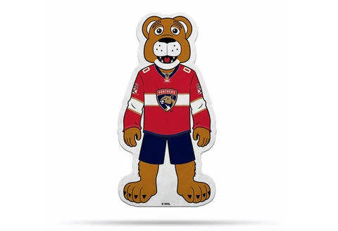 NEW FLORIDA PANTHERS PREMIUM MASCOT PENNANT FANION SHAPE CUT LICENSED Cover