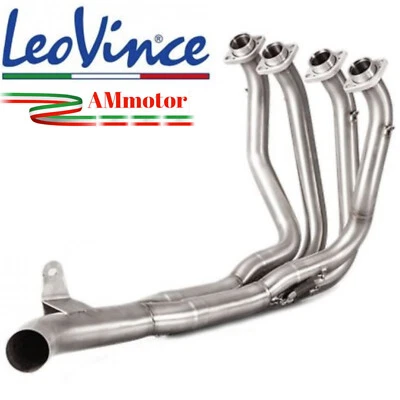 Collettori Di Scarico Kawasaki Z 900 2024 Leovince Elimina Catalizzatore Moto - Immagine 1 di 2