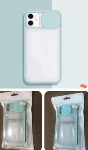 funda iphone 11 Pro Con Tapa Protectora Deslizante Cámara Trasera Verde Claro - Imagen 1 de 1