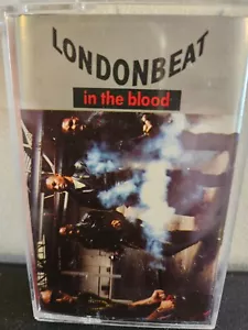LONDONBEAT In The Blood 1990 CASSETTE TAPE DANCE ELECTRONIC POP - Picture 1 of 5