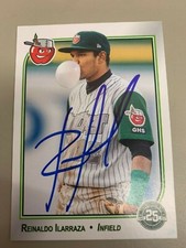 Reinaldo Ilarraza 2017 Fort Wayne Tin Caps Signed Team Card