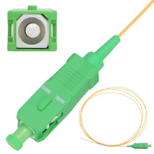 SC/APC Pigtail Wtyczka PVC Pojedynczy tryb 900um G.652D 1m Technologia FTTx - Zdjęcie 1 z 2