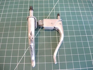 UNIVERSAL MOD 125 DRILLED ALLOY BRAKE LEVERS - 1970`S - 1980`S - POLISHED FINISH - Picture 1 of 19