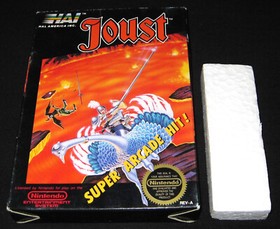 Joust - Box Only (Nintendo NES) Authentic VG