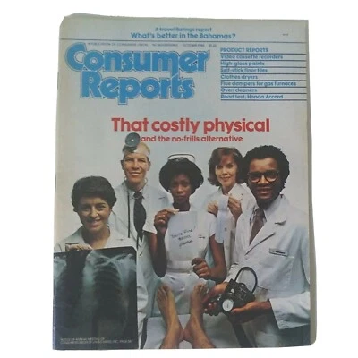 October 1980 Consumer Reports Magazine Vol. 45 No. 10 Vintage Product Reviews  Foto 1 de 4