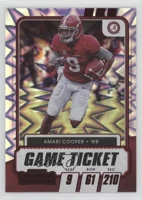 2021 Panini Contenders Draft Picks Game Ticket Red Explosion Amari Cooper #38 - Image 1 of 2