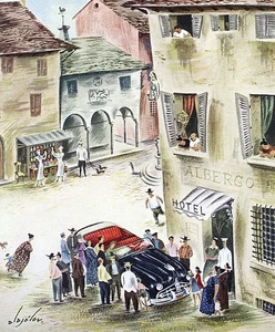 The New Yorker July 23 1949 Vintage Magazine Cover Multi-Color Print by Alajalov - Picture 1 of 4