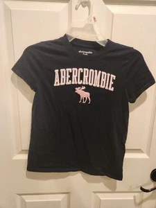 Abercrombie Kids Mädchen Größe 11/12 Pailletten & bestickt T-Shirt - Bild 1 von 4