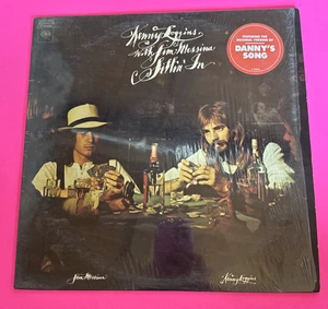 KENNY LOGGINS with JIM MESSINA – SITTIN IN - 1976 Vinyl LP Record Album - Picture 1 of 10