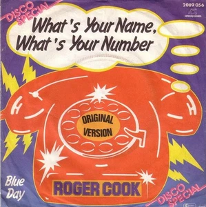 Roger Cook / What's Your Name, What's Your Number / Vinyl / Blue-eyed Soul - Bild 1 von 3