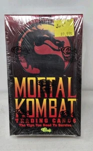 1992 CLASSIC MORTAL KOMBAT FACTORY SEALED BOX OF 36 PACKS VERY RARE! - Bild 1 von 8