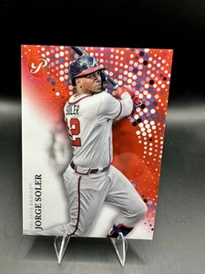 2022 Topps Pristine Jorge Soler Red Parallel /5 Braves Color Match #155 - Picture 1 of 1
