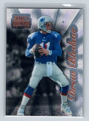 Drew Bledsoe 1996 Select Certified Premium Stock #45 New England Patriots - Image 1 of 2