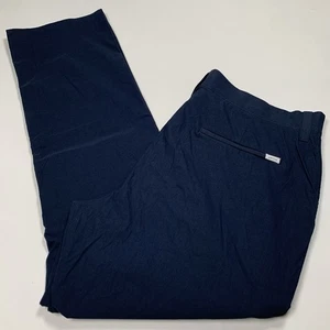 Pantalones Orvis Tech Para Hombre 40/32 Azul Oscuro Rendimiento Elastizados Senderismo Bolsillo con Cremallera - Imagen 1 de 12