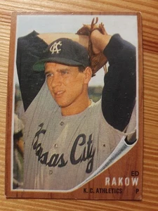 1962 Topps - Ed Rakow #342 - Picture 1 of 2