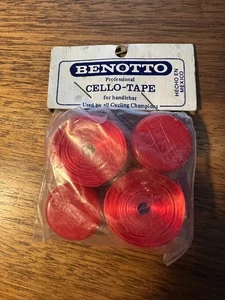 NOS BENOTTO CELLO-TAPE - RED - Picture 1 of 1