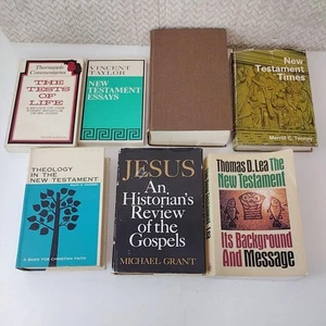 Vintage New Testament Theology Books Lot Set of 7 Bible Commentary Grant Tenney - Bild 1 von 19