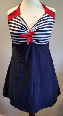 SIXYOTIE Mujer 1 Pieza Bañador con Control Abdomen Talla XL (12-14) NUEVO CON ETIQUETAS Foto 1 de 2