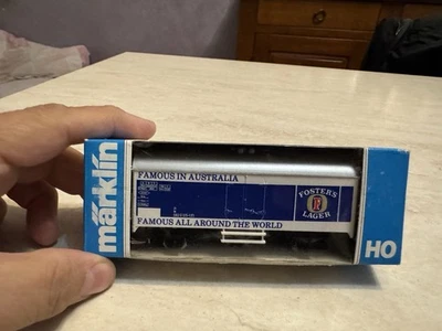 Vagone Marklin cisterna birra Foster’s Lager cod. 4562 scala Ho anni 80 nuovo - Immagine 1 di 4