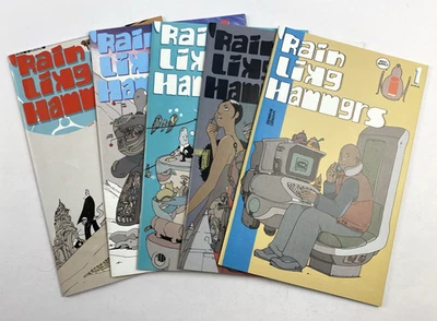 Rain Like Hammers Comic Lot Set 1-5 - Image 2021 - Brandon Graham - Image 1 of 4