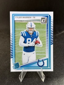 Tyler Warren - 2025 Donruss Football Rated Rookie RC #337 Indianapolis Colts - Picture 1 of 2