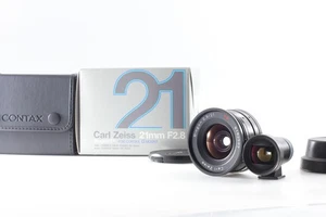 [Unused w/ GF-21mm] Contax Carl Zeiss Biogon 21mm f2.8 Lens G2 Black From JAPAN - Picture 1 of 11